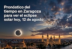 Pronóstico del tiempo en Zaragoza para ver el eclipse solar el 12 de agosto: cómo estará la visibilidad