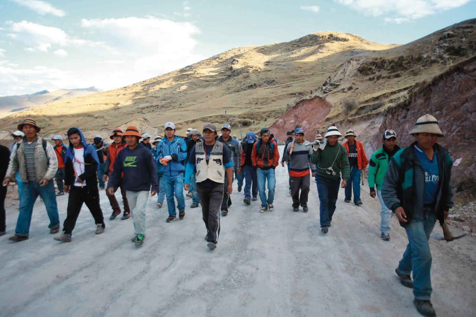 De acuerdo al último reporte de la Defensoría del Pueblo existen 225conflictos sociales en el país, de ellos 141 son socioambientales (Foto: Lino Chipana)