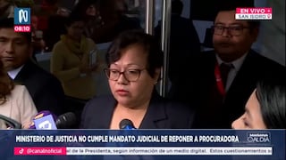 Procuraduría: impiden la entrada de Caruajulca, pese a fallo judicial que la repone en el cargo