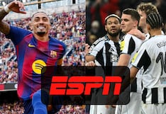 ESPN EN VIVO por Internet — cómo ver partido FC Barcelona vs. Newcastle United EN DIRECTO en Fútbol TV y Disney Plus Premium Online