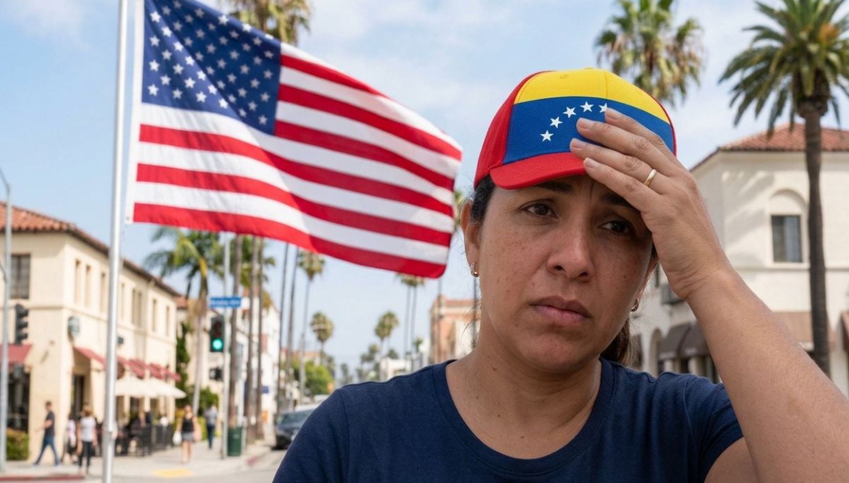 Algunos venezolanos mantienen documentos de TPS y autorización laboral hasta el 2 de octubre de 2026, pero la fecha no cubre a todos los beneficiarios por igual (Foto: Imagen creada por Gestión MIX usando Gemini)