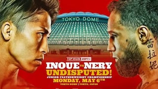 ¿A qué hora empezó la pelea Naoya Inoue vs Luis Nery por el título supergallo desde Japón?