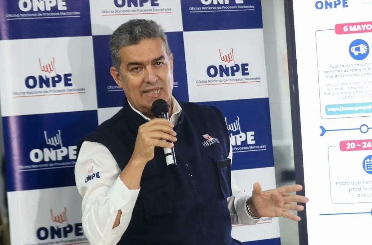 Bernardo Pachas afirmó que la denuncia presentada por el exsecretario general de la ONPE no está respaldada por evidencia. (Foto: ONPE)