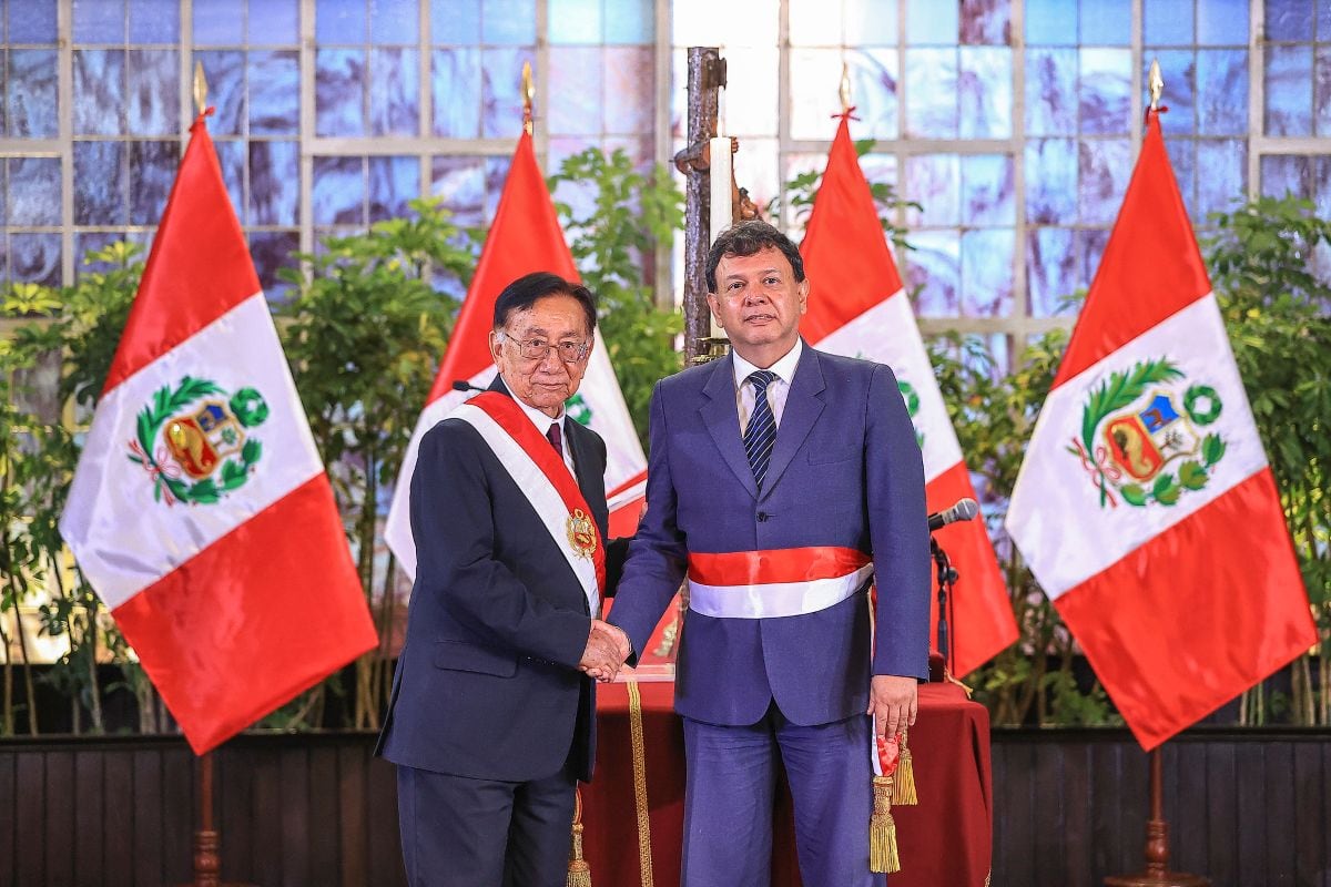 Juan Carlos Velazco fue ratificado como ministro de Salud Foto: Presidencia.