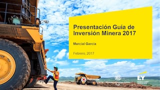 Inversión minera: ¿De dónde llegarán las mayores inversiones al Perú?