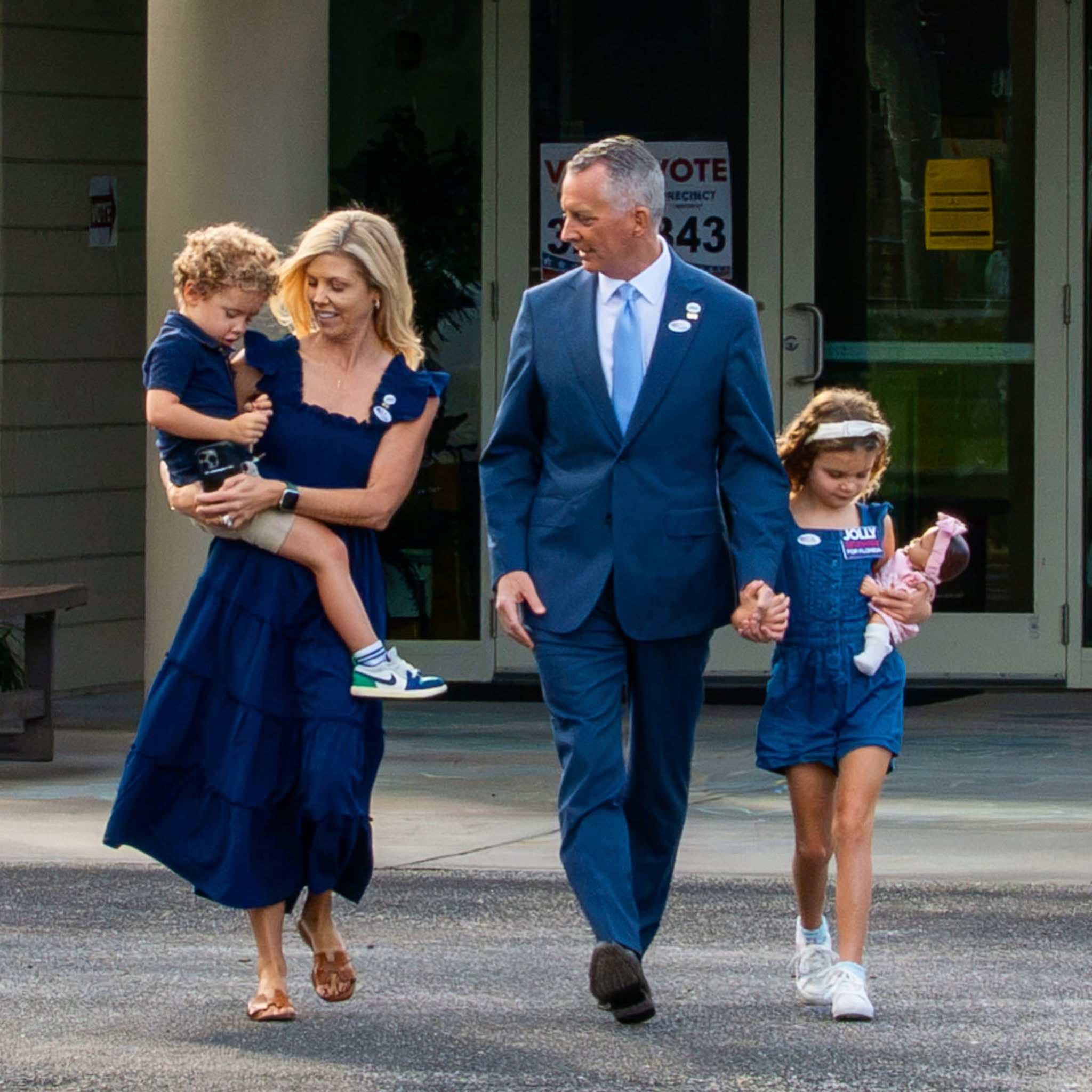David Jolly junto a su familia (Foto: David Jolly / Facebook)
