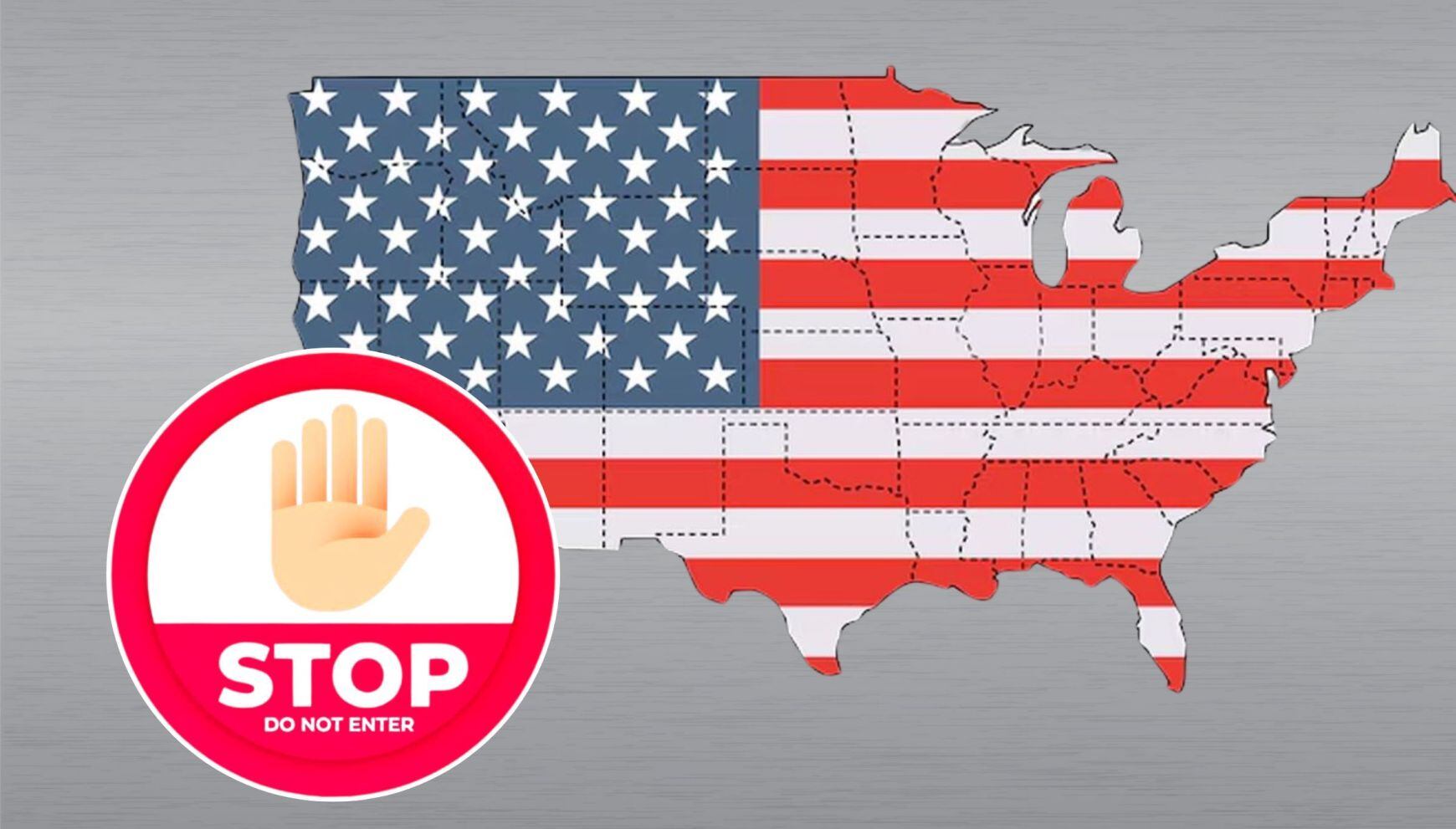 La prohibición para ingresar a Estados Unidos abarcaría una lista de naciones que ponen en riesgo la seguridad del país norteamericano (Foto: Freepik)