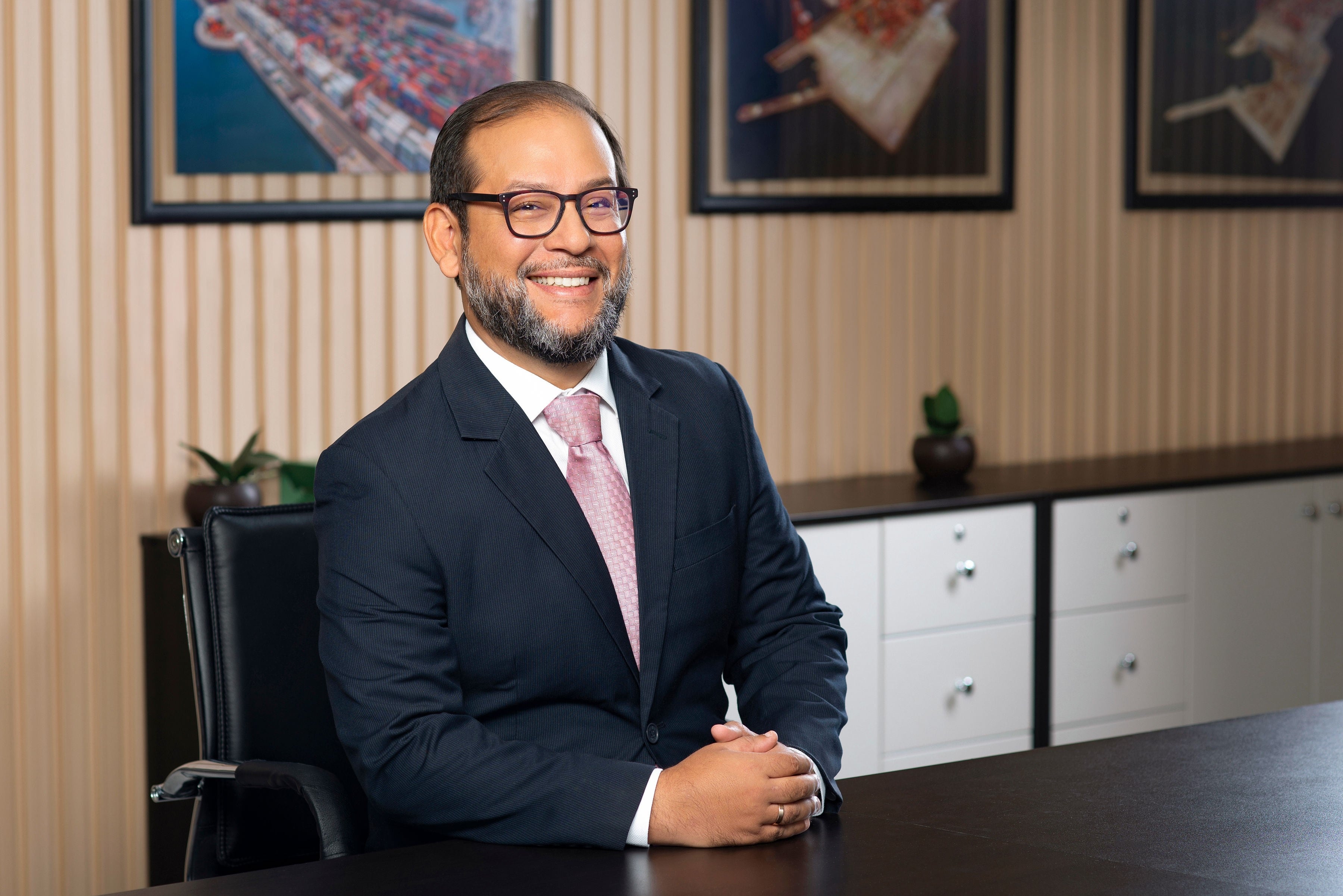 Luis Lituma, gerente general de DP World Logistics. Foto: DP World Logistics