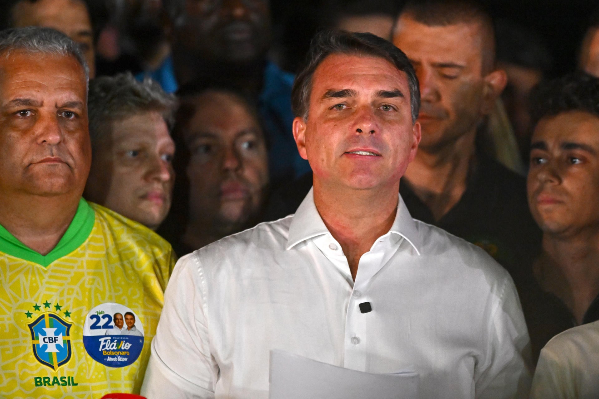Flávio Bolsonaro. Foto: Andre Borges / EFE