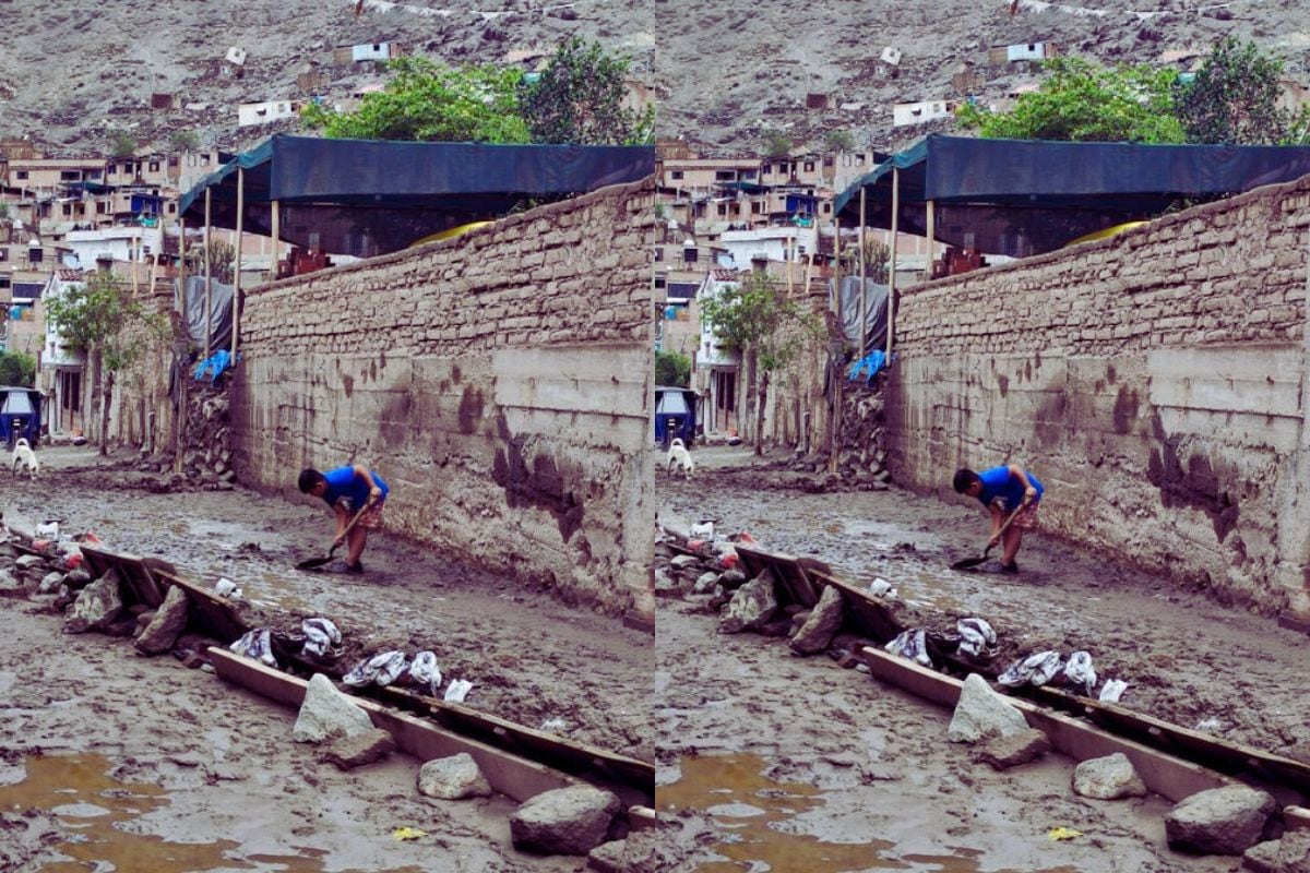 Vecinos exigen trabajos de prevención ante deslizamientos en Lurigancho Chosica.