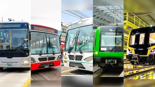 ATU: conozca los horarios de los servicios de transporte público para el 1 de mayo