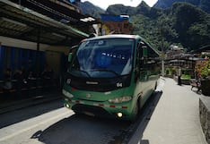 Servicio de buses a Machu Picchu podría suspenderse si no se dan garantías de seguridad