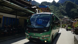 Servicio de buses a Machu Picchu podría suspenderse si no se dan garantías de seguridad