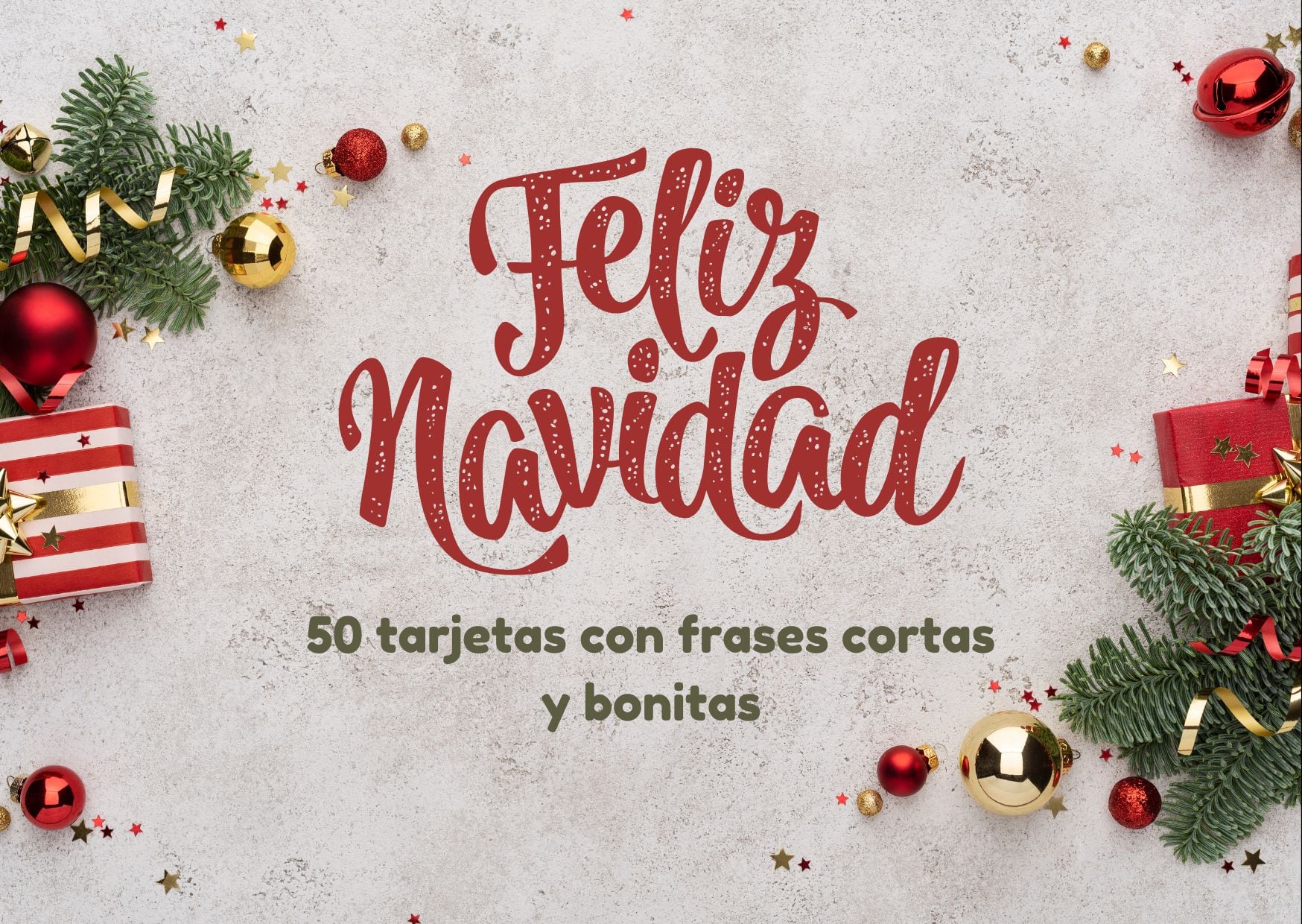 MADRID (ESPAÑA), 22/12/2025.- Celebra la Navidad 2025 con frases, imágenes y tarjetas especiales para compartir con tus seres queridos. Inspírate y contagia el espíritu navideño con mensajes llenos de amor y unión familiar. FOTO DE CANVA.COM