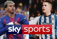 SKY Sports transmitió el partido Barcelona 1-2 Real Sociedad por LaLiga (18/01/2026)