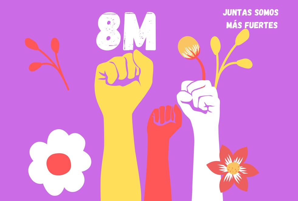 "El feminismo es la idea radical que sostiene que las mujeres somos personas". Angela Davis. (Foto: Canva.com / Noé Yactayo)