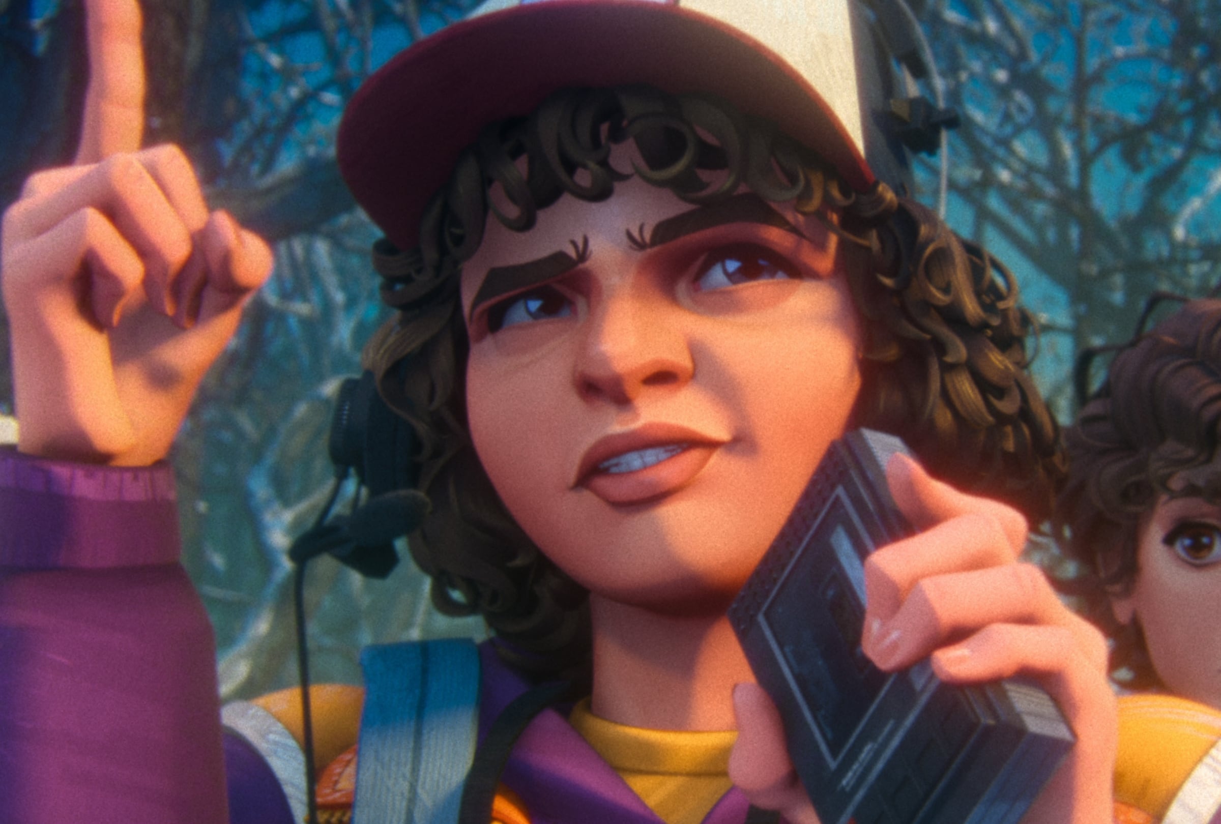 Braxton Quinney le da voz a Dustin Henderson en la serie animada "Stranger Things: Relatos del 85" (Foto: Netflix)