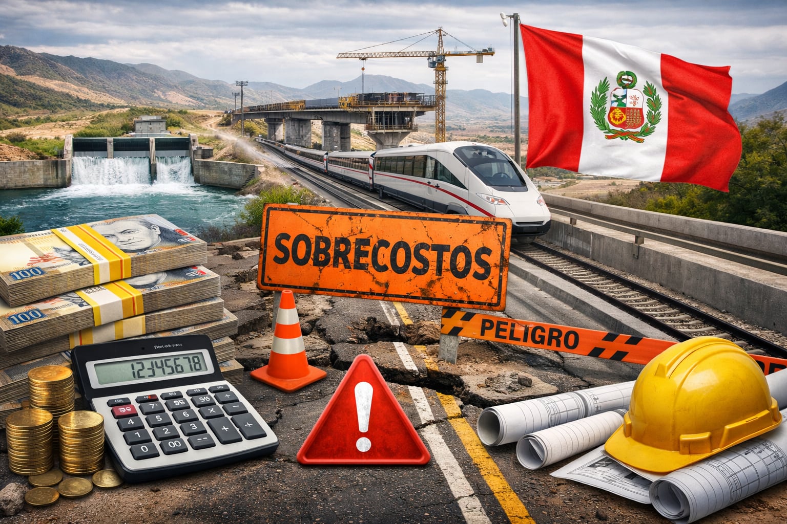 Desde que se publicó, la crítica pública más sonada gira en torno a los proyectos que quedaron fuera del PNI, a pesar de haber estado antes en el PNSIC 2022-2025. Foto: ChatGPT, Alessandro Azurín, Diario Gestión.