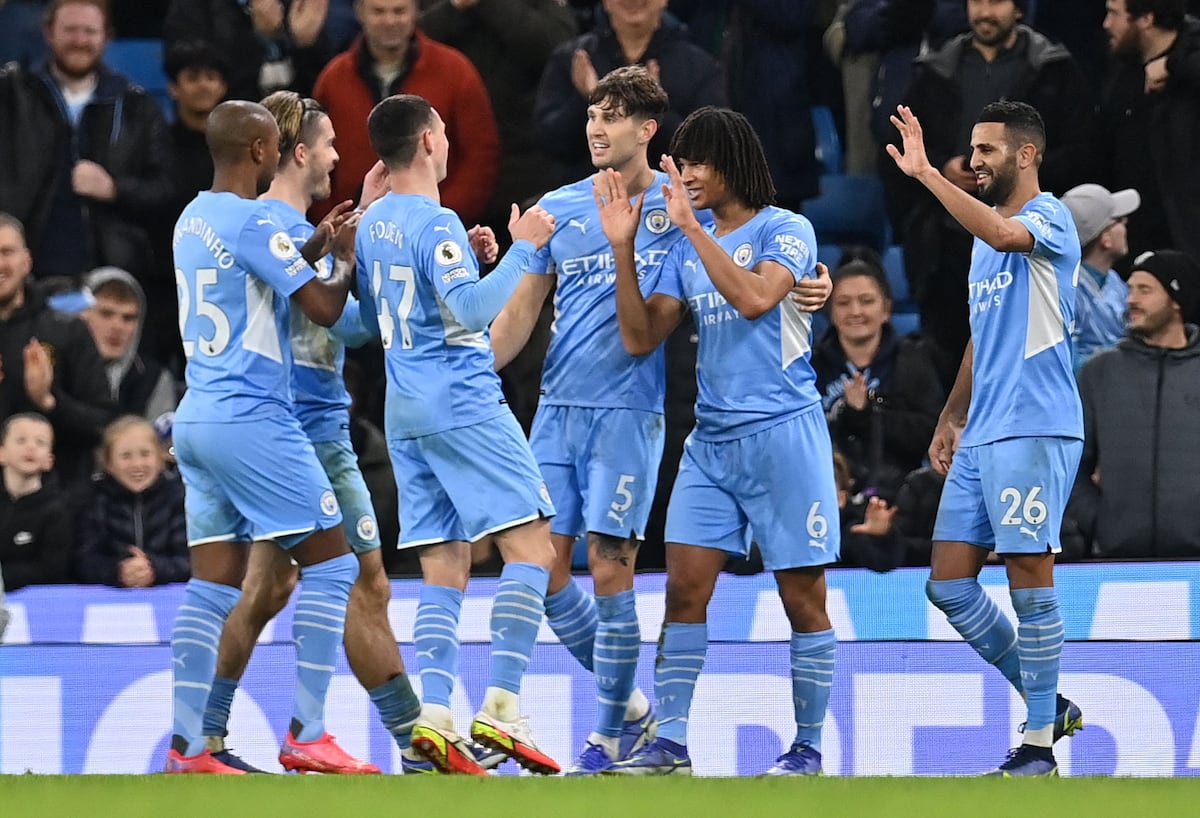 Por el momento, se desconoce si se han formulado sanciones contra el Manchester City o esto se decidirá en una etapa posterior. (Photo by Paul ELLIS / AFP)