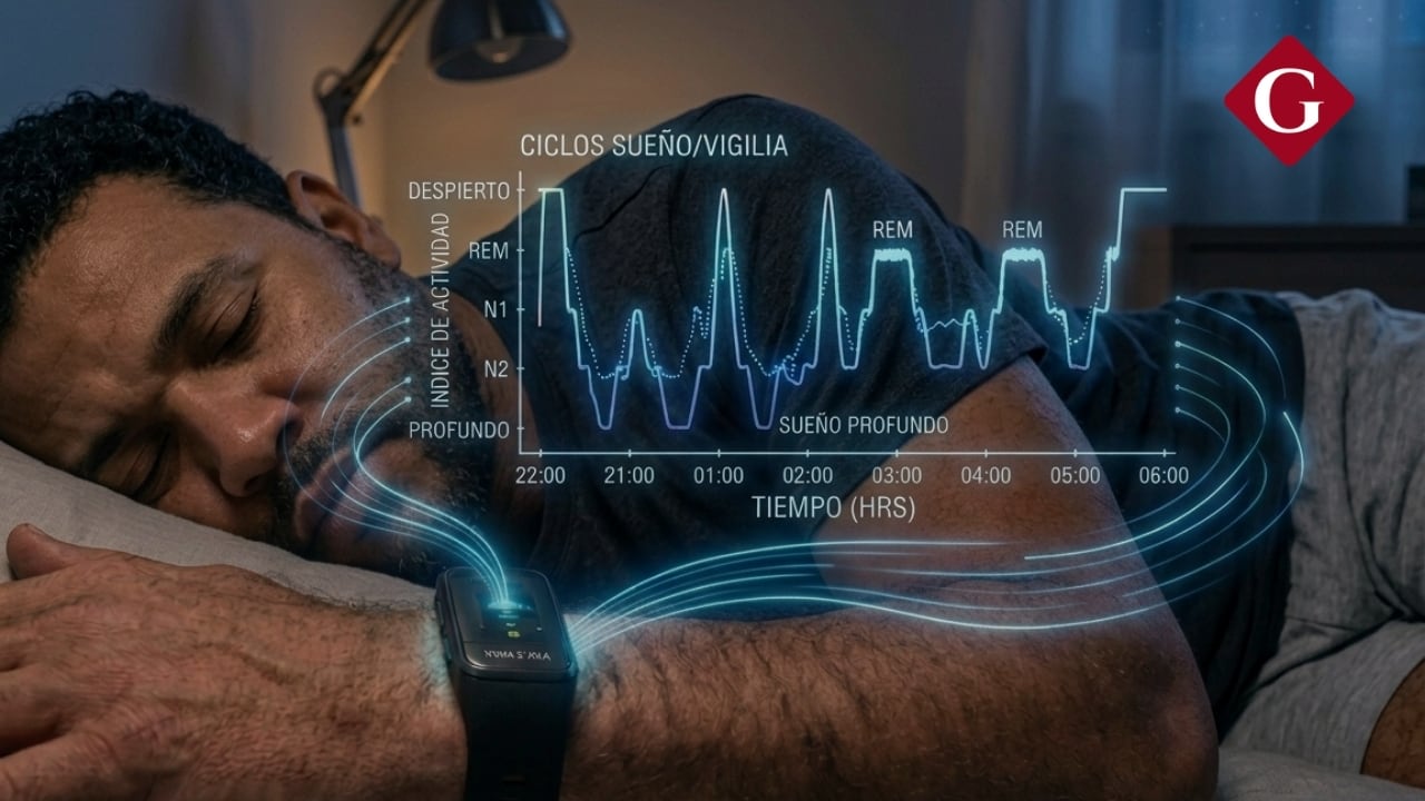 Sleep Intelligence utiliza smartbands y algoritmos predictivos para anticipar la somnolencia y prevenir accidentes en conductores y operadores. Composición: Gemini / Gestión
