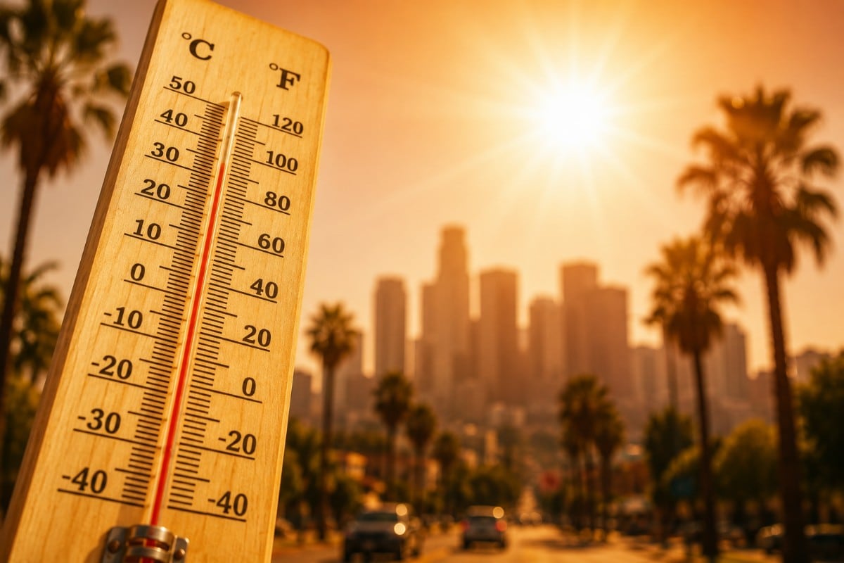 En los últimos días, los residentes del sur de California han experimentado temperaturas por encima del promedio. (Foto: Imagen creada por El Comercio MAG usando Gemini)