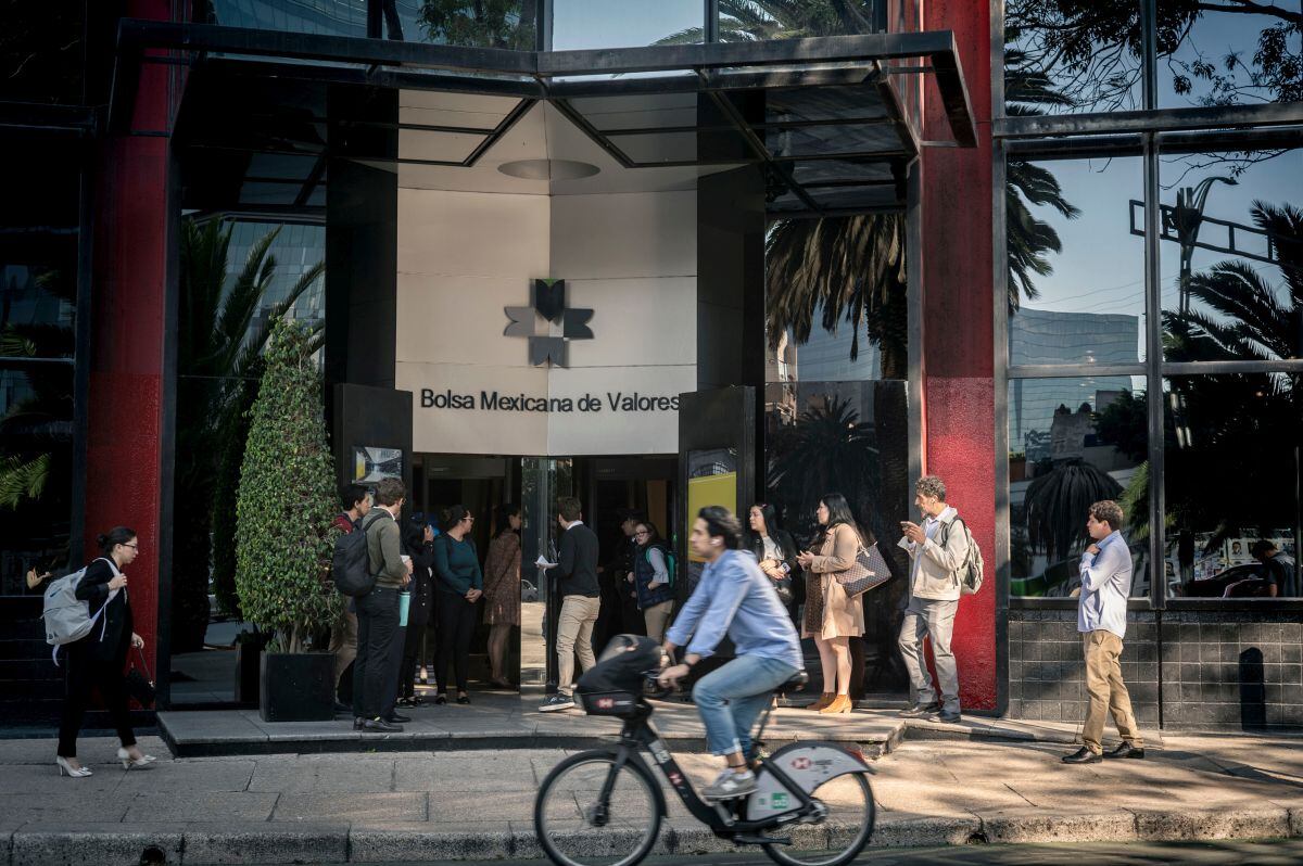 La Bolsa de Valores de México en la Ciudad de México, México, el martes 4 de marzo de 2025.