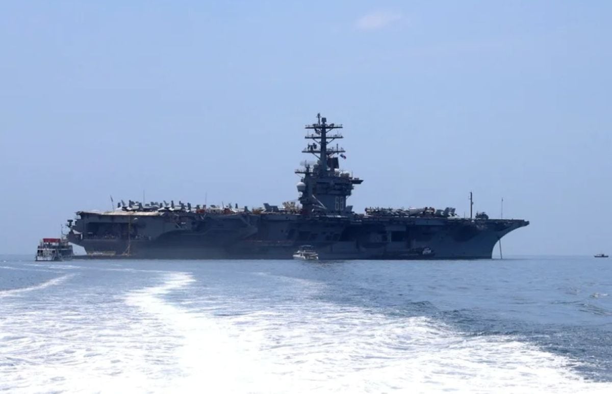 Estados Unidos informó que más de 20 buques de guerra permanecen desplegados en Oriente Medio en medio del aumento de las tensiones con Irán. Foto: EFE/ Carlos Lemos.
