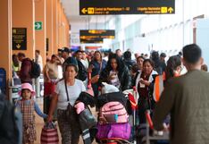 Aeropuertos: flujo de pasajeros en Perú se incrementó en 18% el primer semestre