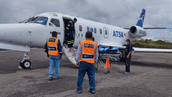 La aerolínea especializada en vuelos chárter y aeromédicos acelera su expansión regional y prepara nuevas rutas, flota y capacidades técnicas. Foto: ATSA