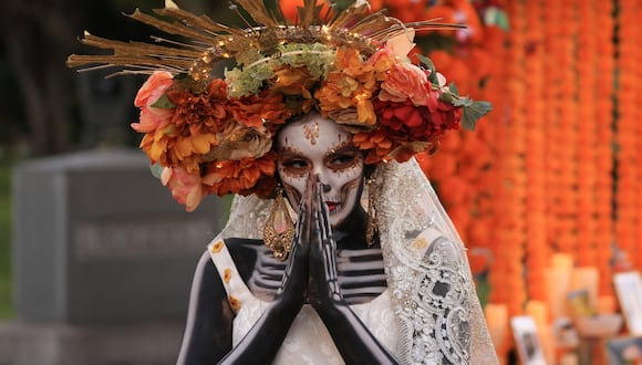 Desfile Día de Muertos en CDMX 2023: entérate de la fecha, horario y actividades | Foto: AFP