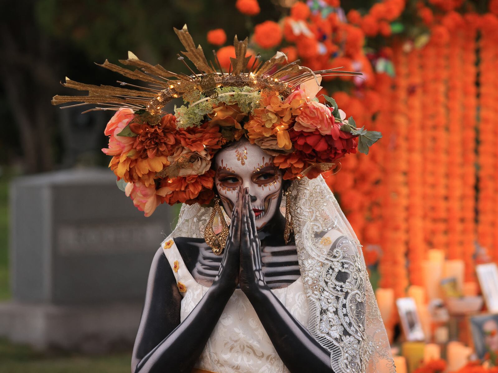 Desfile Día de Muertos en CDMX 2023: entérate de la fecha, horario y actividades | Foto: AFP