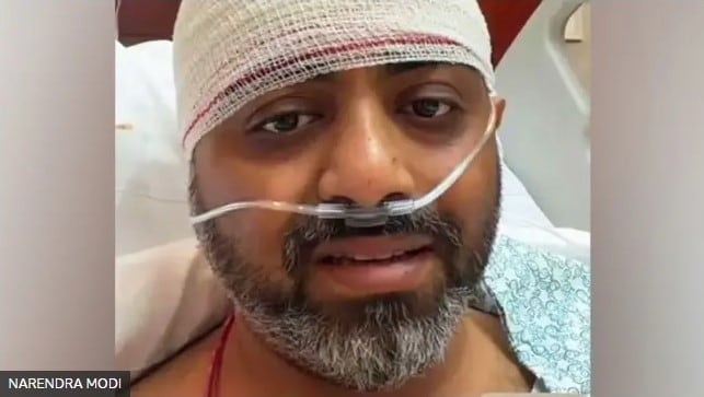 Smit Machchhar, el piloto indio del avión de Flydubai que fue atacado por el otro piloto en pleno vuelo. (Narendra Modi).