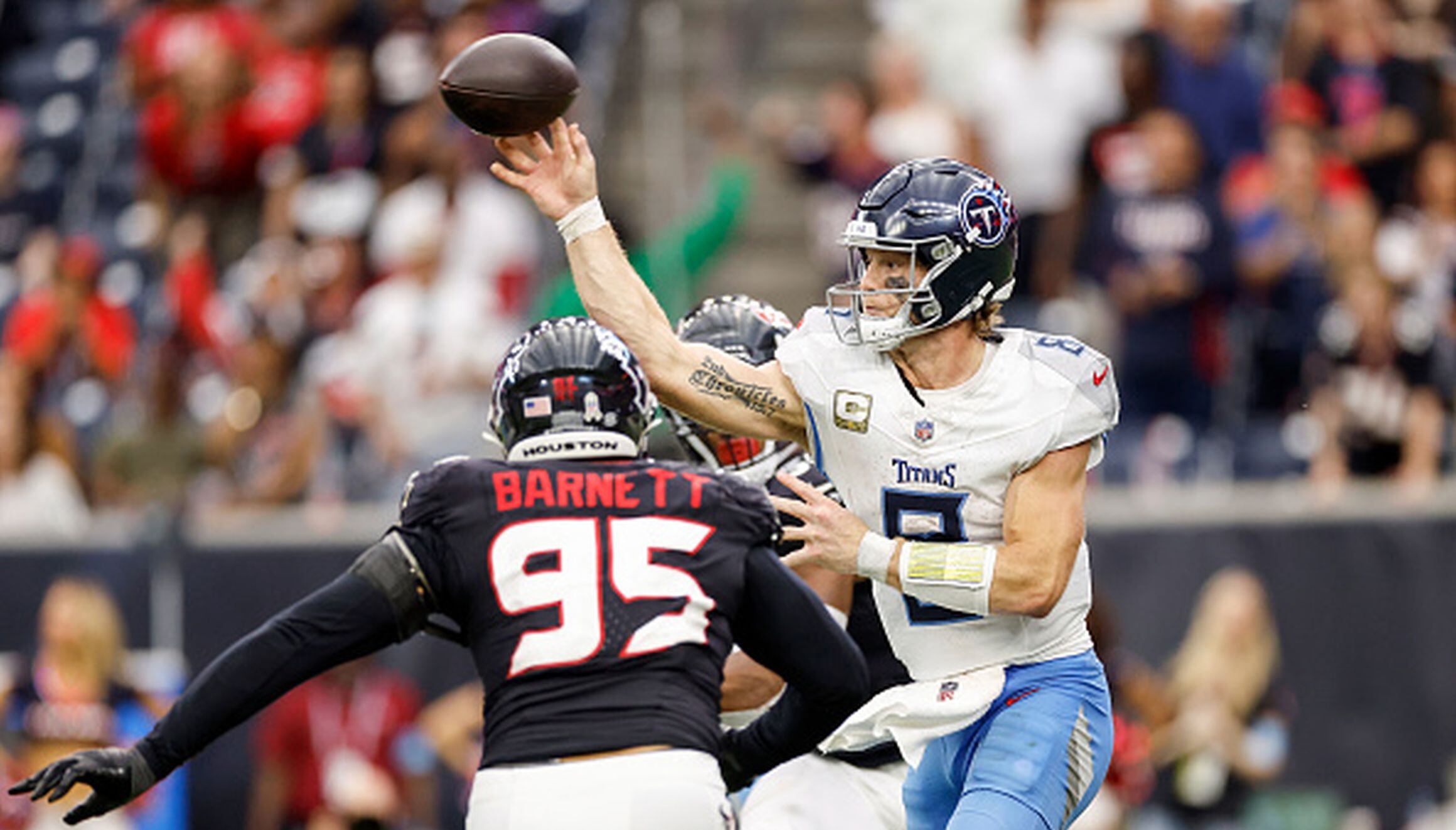 Titans vs. Texans: se enfrentaron por la Semana 18 de la NFL.