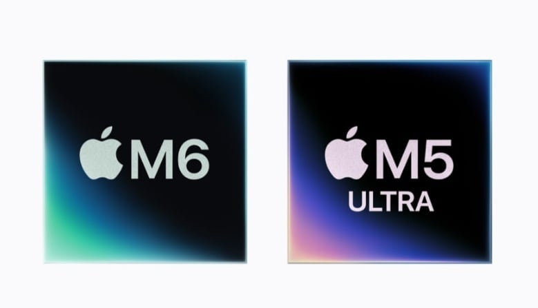 Procesadores M6 y M5 Ultra.