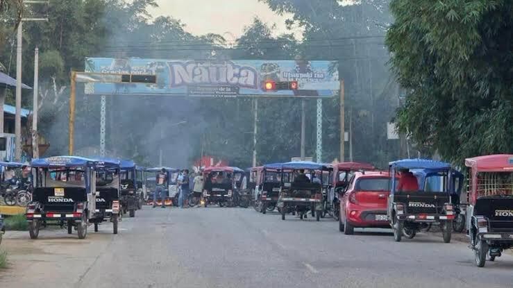 Paro de 72 horas en Iquitos. De acuerdo con gremios convocantes, el 90% de la región Loreto acata la medida. Foto: difusión