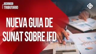 ¿Nueva guía de Sunat sobre IFD presenta nuevas exigencias probatorias?