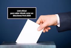 Link oficial para saber dónde votar en Elecciones Perú 2026: descubre cuál es tu local de votación