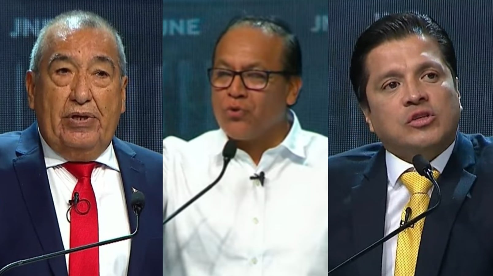 Sueldo a docentes no menor a 1 UIT y duplicar Beca 18: Lo que ofrecen tres candidatos. Foto: Captura JNE