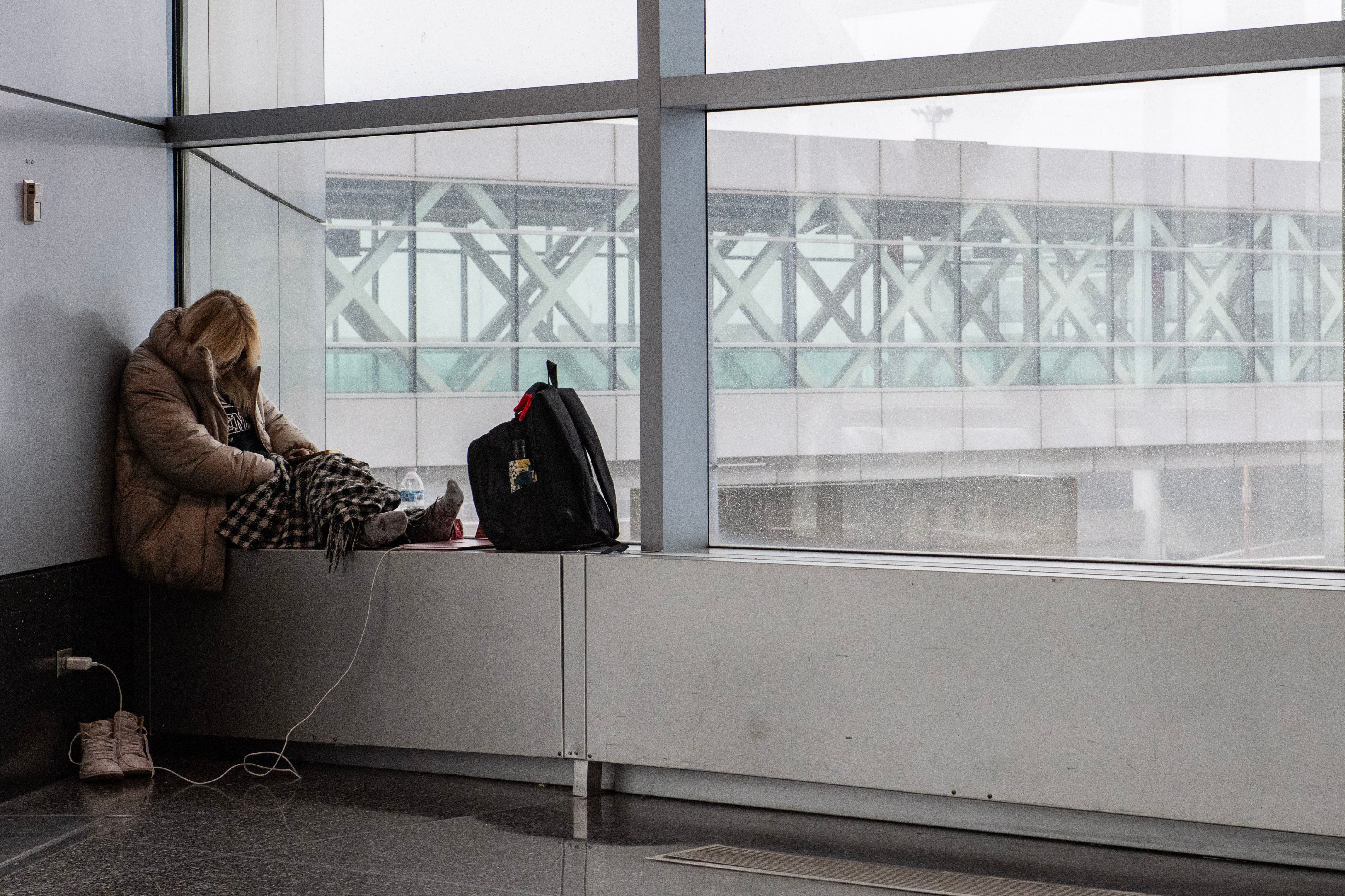 El Aeropuerto Internacional Hartsfield-Jackson es el que registró mayores vuelos cancelados y retrasados hasta el mediodía de hoy. (Crédito: Joseph Prezioso / AFP)