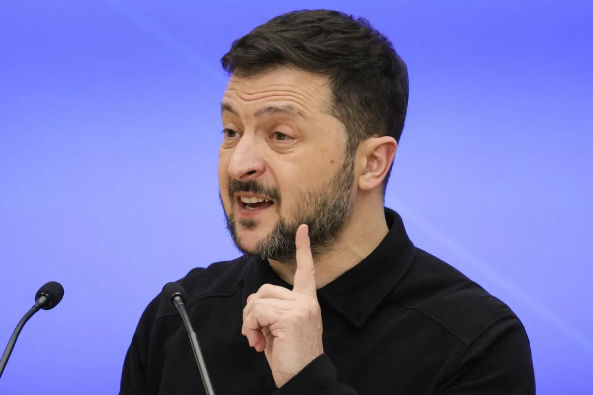 Zelenski denuncia que Rusia atacó una planta energética en Kiev pese al anuncio de tregua de Donald Trump. Foto: EFE/PAWEL SUPERNAK