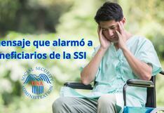 Generó alarma: cuál es el preocupante mensaje que recibieron por error ciertos beneficiarios de la SSI