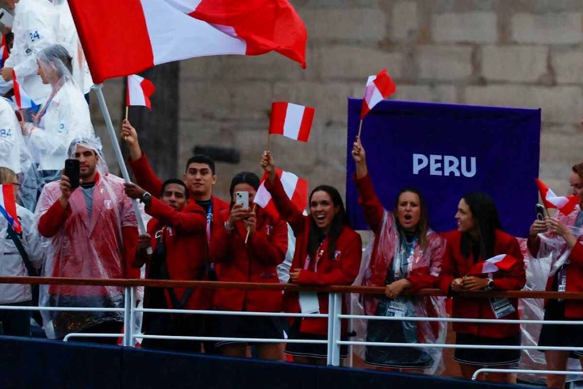 Team Perú en los Juegos Olímpicos. (Agencia: EFE )