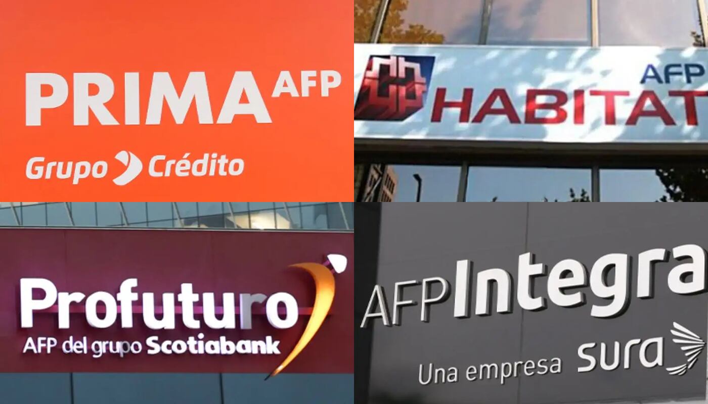 Cuatro AFP forman parte del sistema previsional privado local. | Foto: Andina