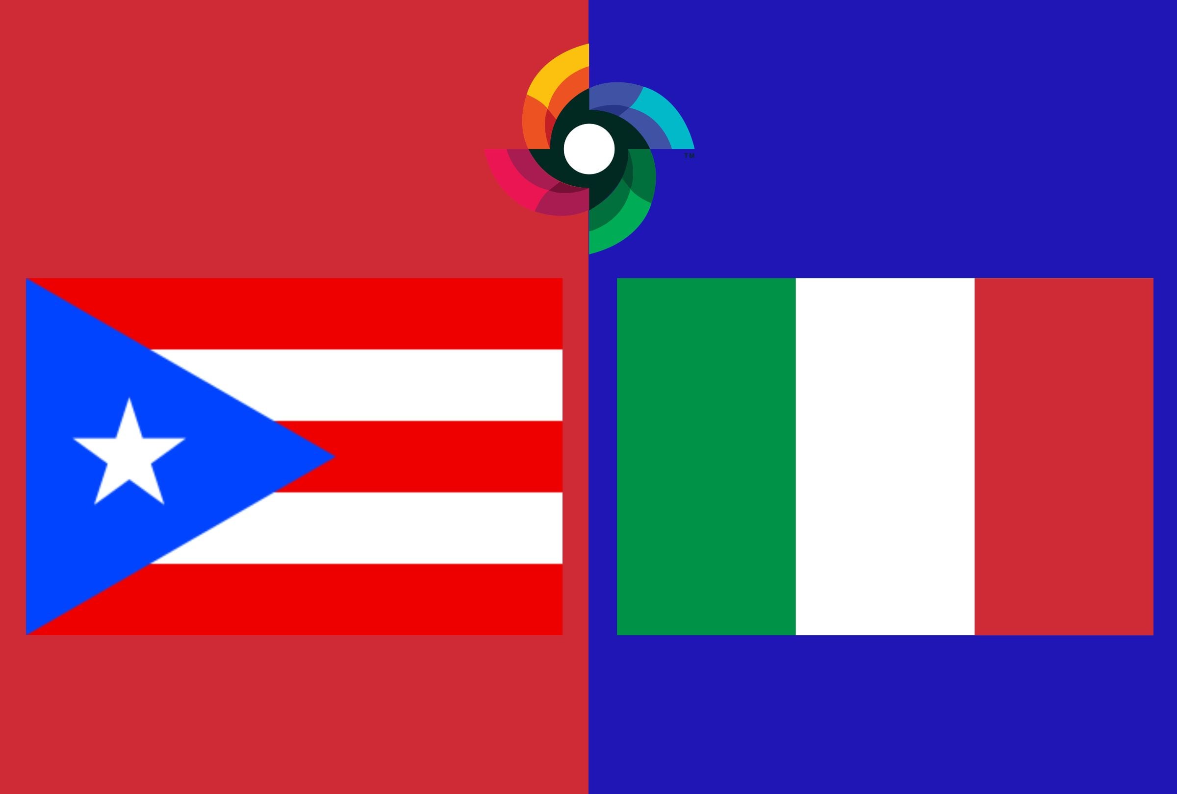 Conoce qué canales de TV y streaming online están disponibles para ver el partido entre Puerto Rico vs. Italia este sábado 14 de marzo a partir de las 3:00 p.m. ET en el Daikin Park, Houston, Texas, Estados Unidos. (Foto: Composición Mag)