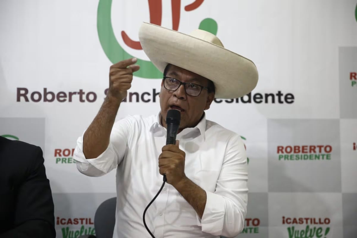 Roberto Sánchez, candidato por Juntos por el Perú. (Foto: GEC)