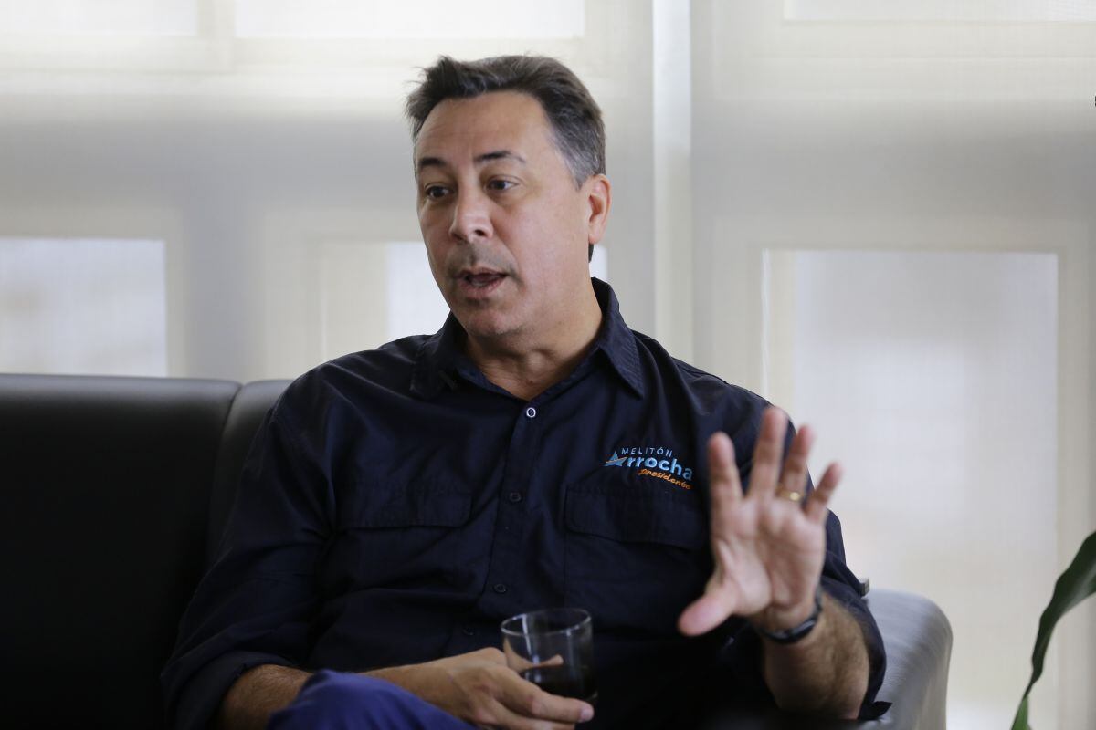 El candidato presidencial por la libre postulación, Melitón Arrocha (Foto: EFE)