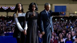 Obama dijo adiós a la Casa Blanca con emotivo llamado a la unidad