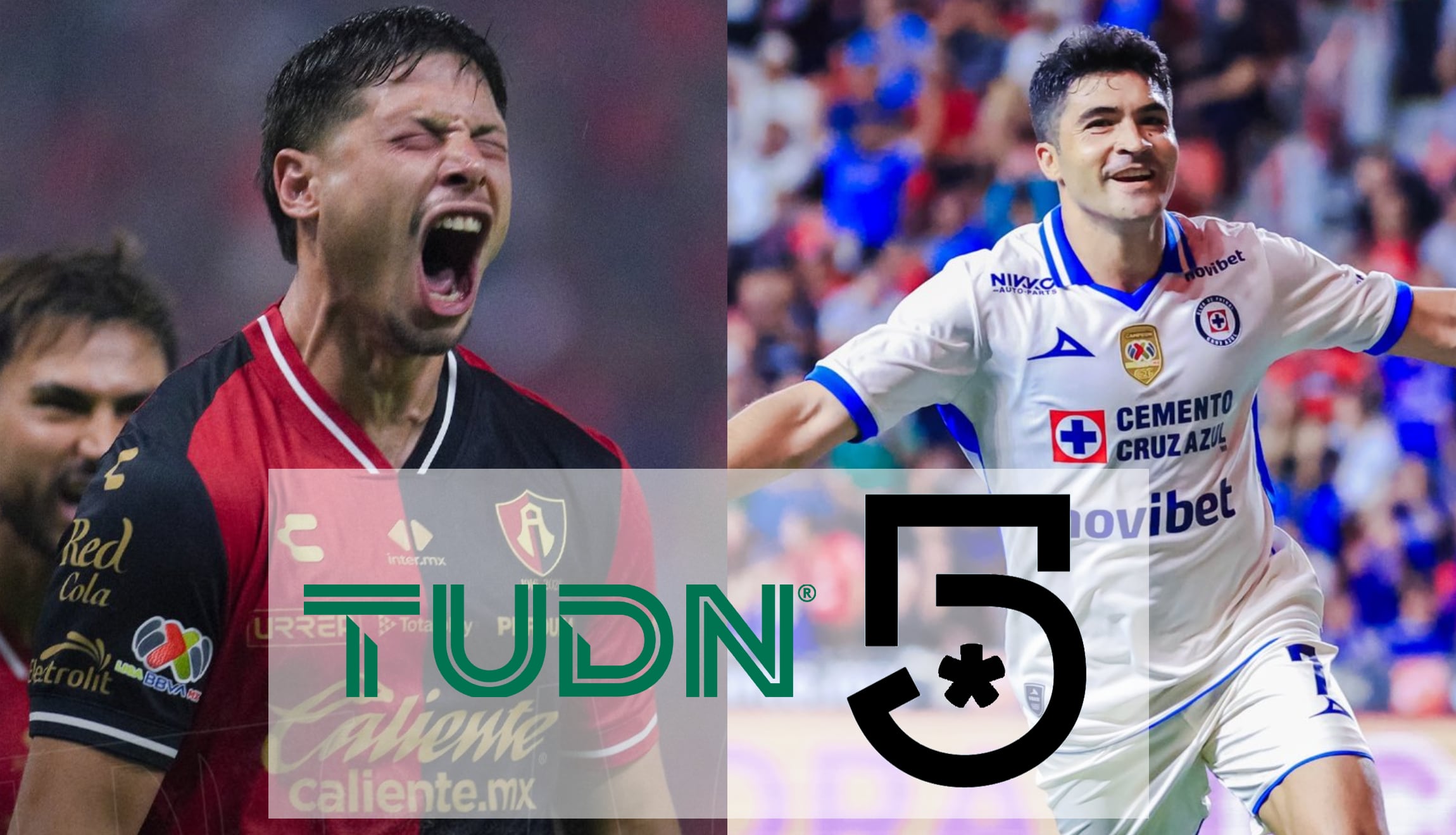 🟣 TUDN (Canal 5) EN VIVO GRATIS - mirar partido Cruz Azul vs. Atlas por TV abierta