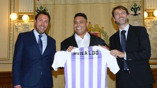 Ex internacional brasileño Ronaldo compra el 51% del Valladolid