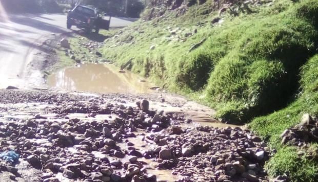 La captación de agua fue seriamente afectada por el desborde del río, dejando sin servicio a gran parte de la población del Centro Poblado de Campirushari. (Foto: Andina)